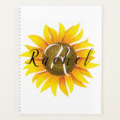 Aangepaste zonnebloem planner (Voorkant)