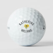 Aangepaste zonnebloem Taylor Made TP5 Golfballen (Voorkant)