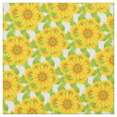 Aangepaste zonnebloemen stof (Close Up)