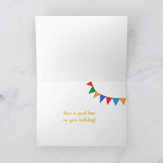 Aangepaste zonnescherm voor cadeautjes en ballonne feestdagen kaart (Binnen)