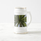 Aangepaste Zonnige Koffie Tropische Yucca Bierpul (Voorkant rechts)