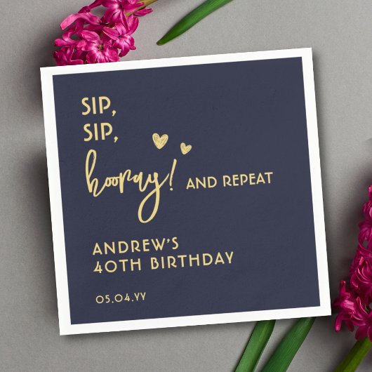 Aangepaste zonnige Volwassendag in de marine en Go Servet