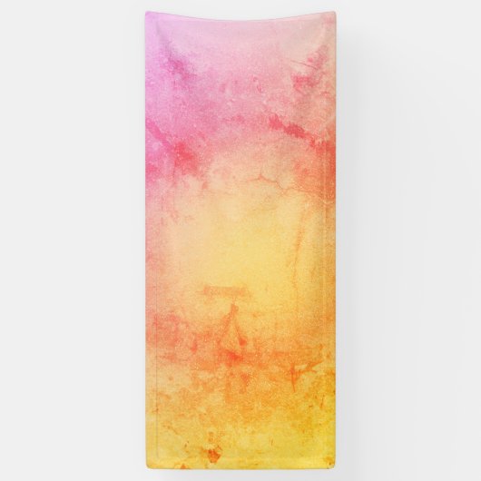 Aangepaste Zonsondergang Gradiënt Banner - Elegant (Verticaal)