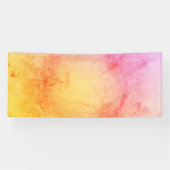 Aangepaste Zonsondergang Gradiënt Banner - Elegant (Horizontaal)