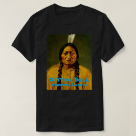 Aangepaste zonsopgang Inheems Amerikaans Indiaas H T-shirt