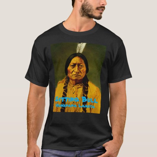 Aangepaste zonsopgang Inheems Amerikaans Indiaas H T-shirt (Voorkant)