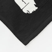 Aangepaste zonsvlag met dunne roze lijn fleece deken (Hoek)