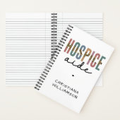 Aangepaste zorg voor hospice Aide Hospice Verpleeg Notitieboek (Binnen)