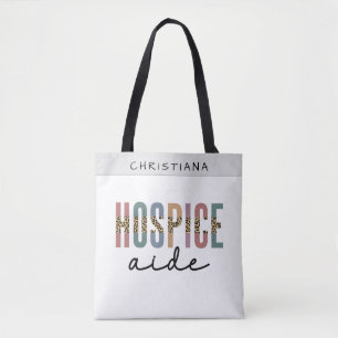 Aangepaste zorg voor hospice Aide Hospice Verpleeg Tote Bag