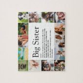 Aangepaste zusterdefinitie Quote 14 Fotocollage Legpuzzel (Verticaal)