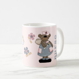 Aangepaste zuster's naam Teddy Bear Design Gift Mo Koffiemok