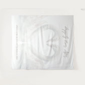 Aangepaste Zwaan Huwelijk Achtergrond Wandkleed (Voorkant (horizontaal))