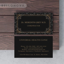 Aangepaste zwart en goudbruin bloemenmonogram