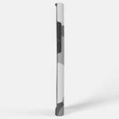 Aangepaste zwart-grijze molecule Samsung Phone Cas Samsung Galaxy Hoesje (Rechterkant)