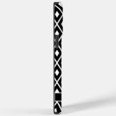 Aangepaste zwart-wit diamant Argyle geometrisch Case-Mate iPhone Case (Achterkant / Rechts)