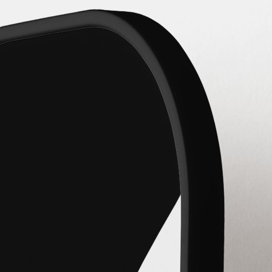 Aangepaste zwart-wit pickleball paddle (Links Detail)