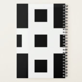 Aangepaste zwart-wit professionele foto planner (Achterkant)