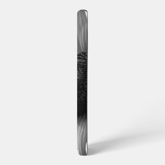 Aangepaste Zwart & Wit Zonnebloem Samsung Galaxy H Samsung Galaxy Hoesje (Linkerkant)