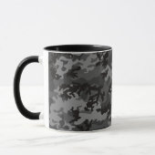 Aangepaste zwarte Camo Glass Mok (Links)