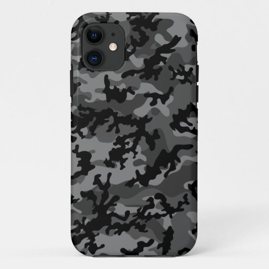 Aangepaste zwarte camouflage iPhone 5 Case-Mate Ba Case (Achterkant)