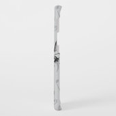 Aangepaste zwarte en grijze muzieknotities Case-Mate samsung galaxy hoesje (Achterkant/links)