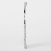 Aangepaste zwarte en grijze muzieknotities Case-Mate samsung galaxy hoesje (Achterkant/links)