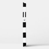 Aangepaste zwarte en witte stripper-telefoontas Case-Mate iPhone case (Achterkant / Links)