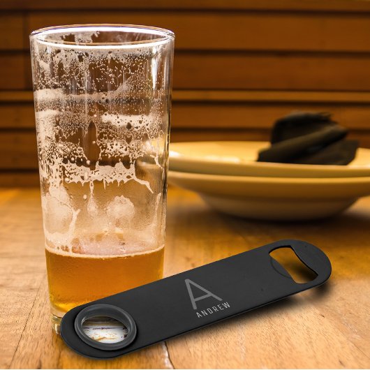 Aangepaste zwarte fles met speciale snelheid voor speed flessenopener