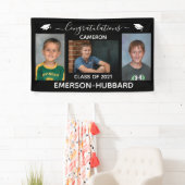 Aangepaste zwarte foto Banner Afstuderen High Scho (Insitu)