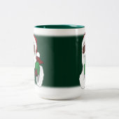 Aangepaste zwarte kerstbeker voor de Mokken van de (Center)