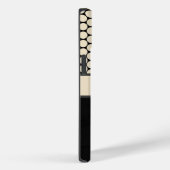 Aangepaste zwarte pooldots telefoontas Case-Mate iPhone case (Achterkant / Rechts)