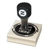 Aangepaste zwarte, speciaal voor bedrijven bestemd rubberstempel (Stempel)