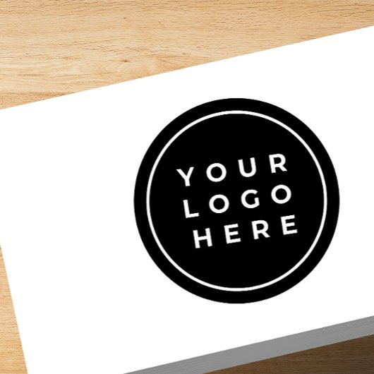 Aangepaste zwarte, speciaal voor bedrijven bestemd rubberstempel