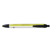 Aangepaste zwarte strip pen, zwarte inkt pen (Achterkant)