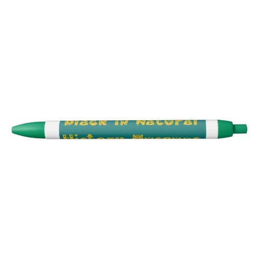 Aangepaste zwarte strip pen, zwarte inkt pen (Voorkant)