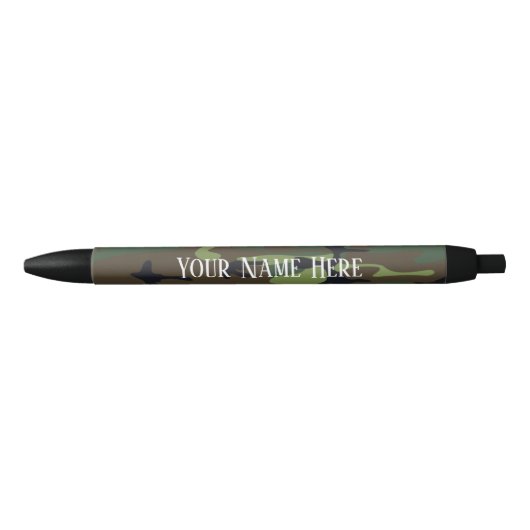 Aangepaste zwarte versierpen, zwarte inkt pen (Voorkant)