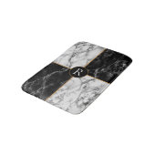 Aangepaste zwarte witchequemat badmat (Gekanteld)