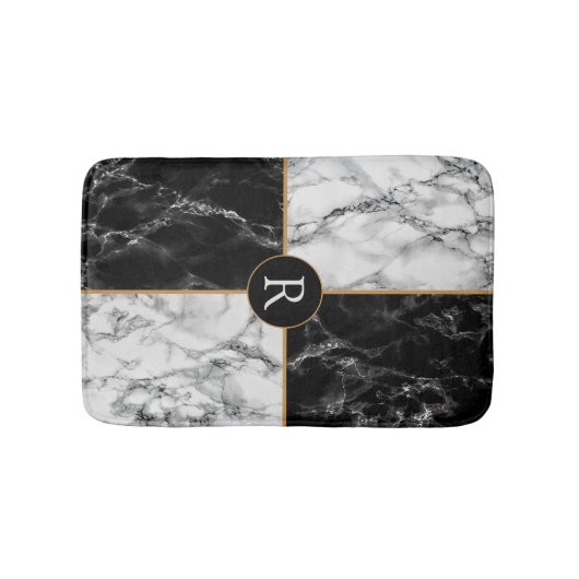 Aangepaste zwarte witchequemat badmat (Voorkant)