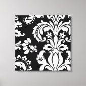 Aangepaste zwartwitscherm canvas afdruk (Voorkant)