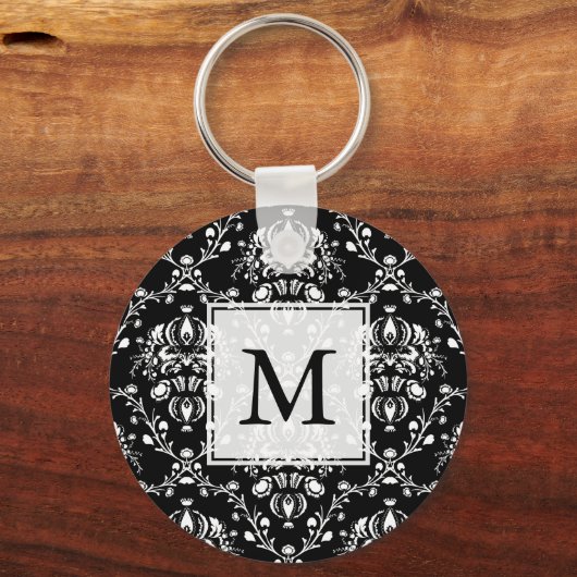 Aangepaste zwartwitscherm sleutelhanger (Achterkant)