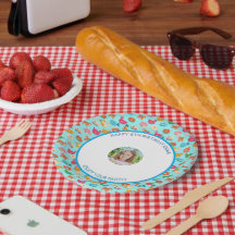 Aangepaste zwembad verjaardagsfeestje kleine meisj