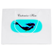 aangepaste zwemmermaïde large cadeautasje (Voorkant)