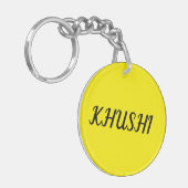 #AangepasteSleutelhangers #ZazzleVondsten #Persoon Sleutelhanger (Voorkant Links)