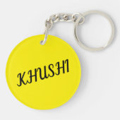 #AangepasteSleutelhangers #ZazzleVondsten #Persoon Sleutelhanger (Achterkant)