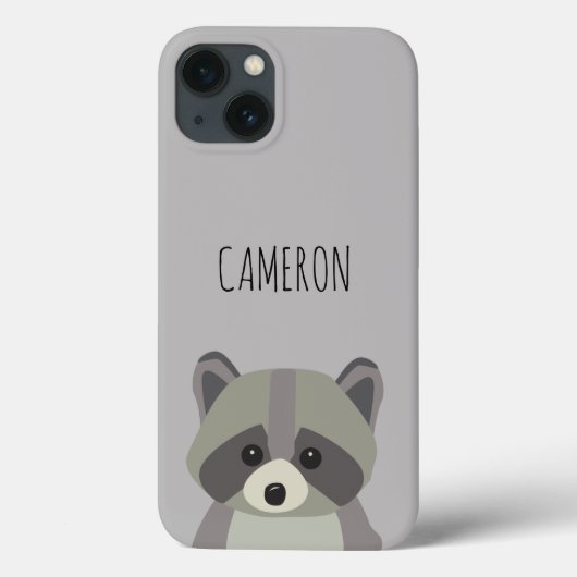 Aangepersonaliseerd bereik van Cute Modern Illustr Case-Mate iPhone Case (Achterkant)