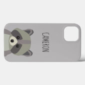 Aangepersonaliseerd bereik van Cute Modern Illustr Case-Mate iPhone Case (Achterkant (horizontaal))