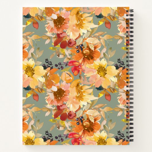 Aangepersonaliseerd recept voor de Waterverf van F Notitieboek (Achterkant)