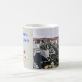 Aangepersonaliseerd teken voor Las Vegas Birthday  Koffiemok (Center)