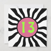 Aangepersonaliseerde 13e uitnodiging van de Partij (Achterkant)