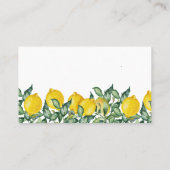 Aangepersonaliseerde aanvraag voor Vrijgezellenfee Visitekaartje (Achterkant)